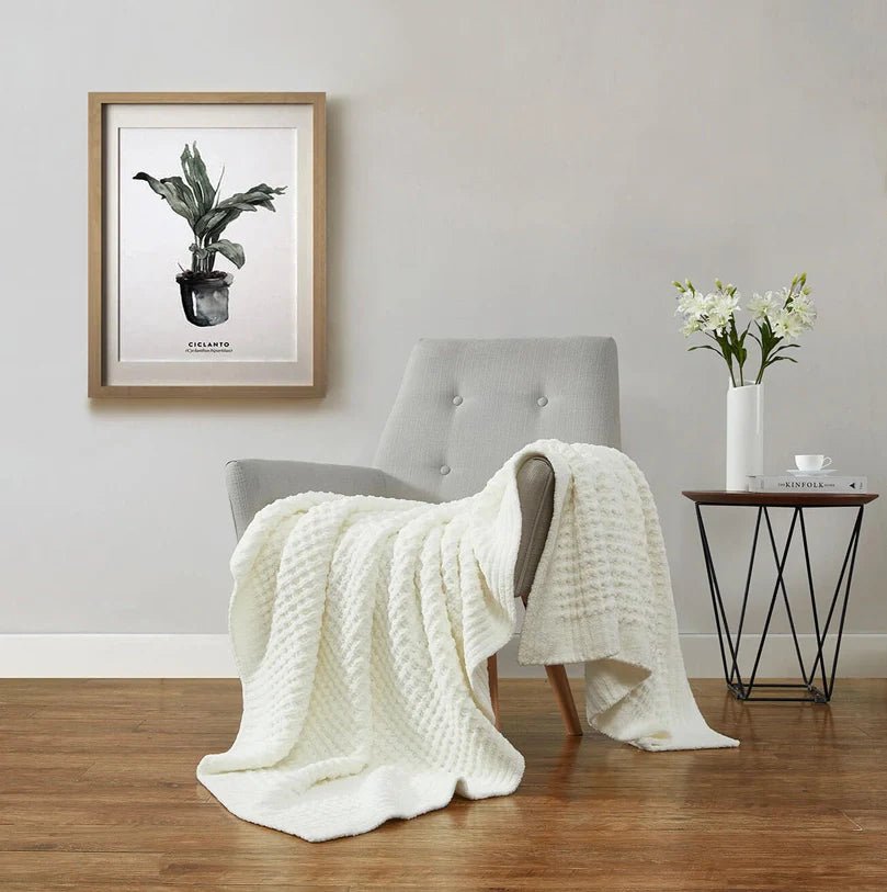 Waffle Lightweight Throw - Quahog Bay Bedding