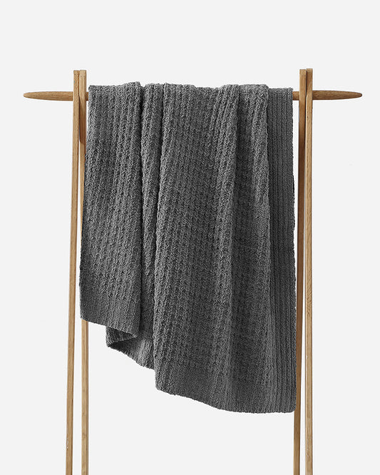 Waffle Lightweight Throw - Quahog Bay Bedding