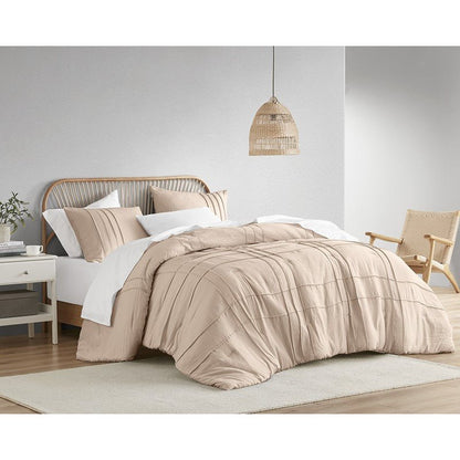 Walker Soft Washed Pleated Comforter Set - Blush - Quahog Bay Bedding