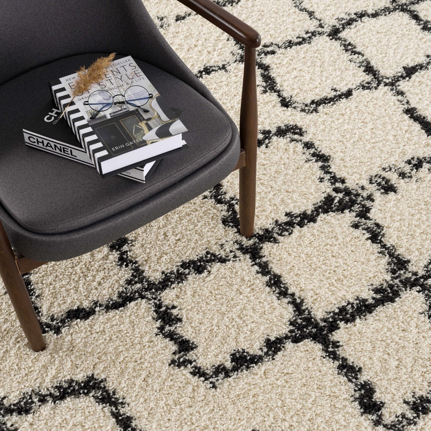Wallagrass Moroccan Shag Rug - Clearance - Quahog Bay Bedding