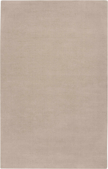 Brockton Solid Tan Wool Rug