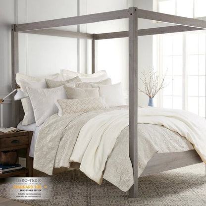 Washed Linen Quilt - Quahog Bay Bedding