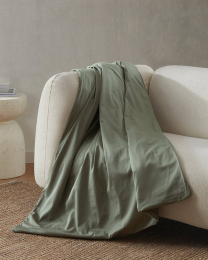 Weighted Blanket Duvet Cover - 100% Cotton Covers For Weighted Blankets - Quahog Bay Bedding