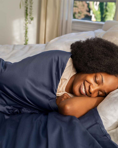 Weighted Blanket Duvet Cover - 100% Cotton Covers For Weighted Blankets - Quahog Bay Bedding