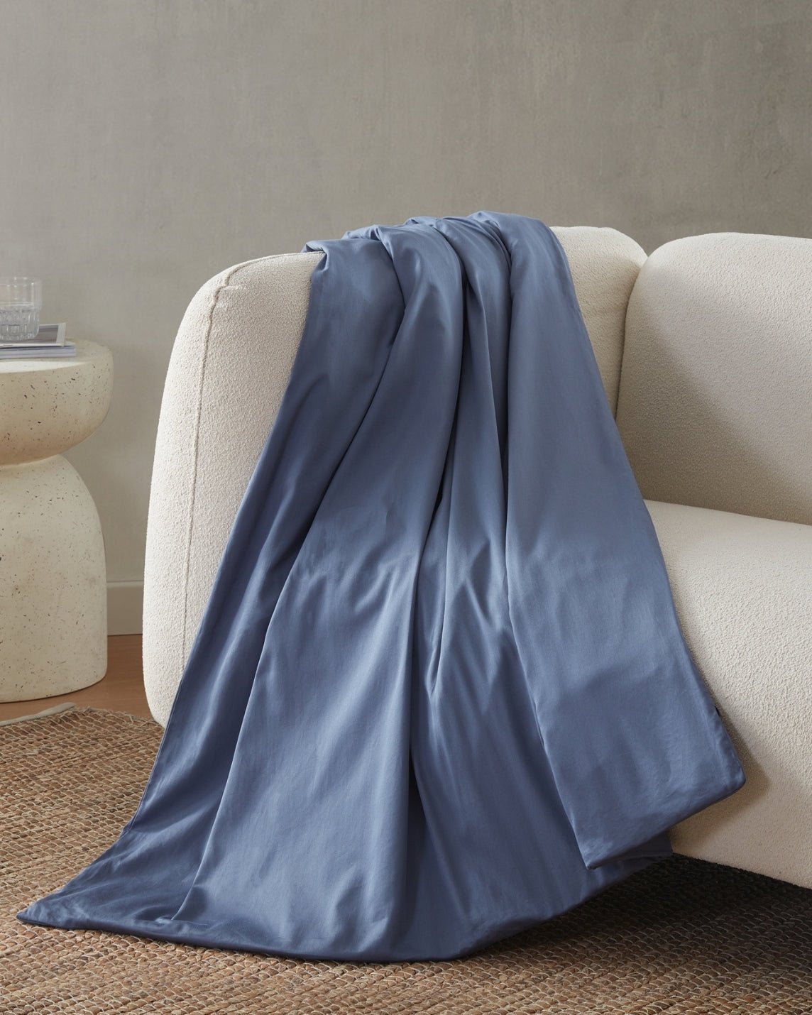 Weighted Blanket Duvet Cover - 100% Cotton Covers For Weighted Blankets - Quahog Bay Bedding