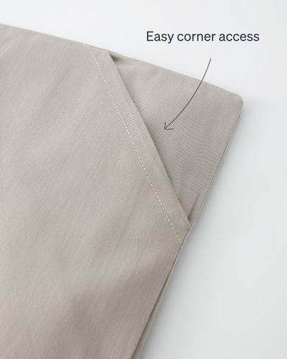 Weighted Blanket Duvet Cover - 100% Cotton Covers For Weighted Blankets - Quahog Bay Bedding