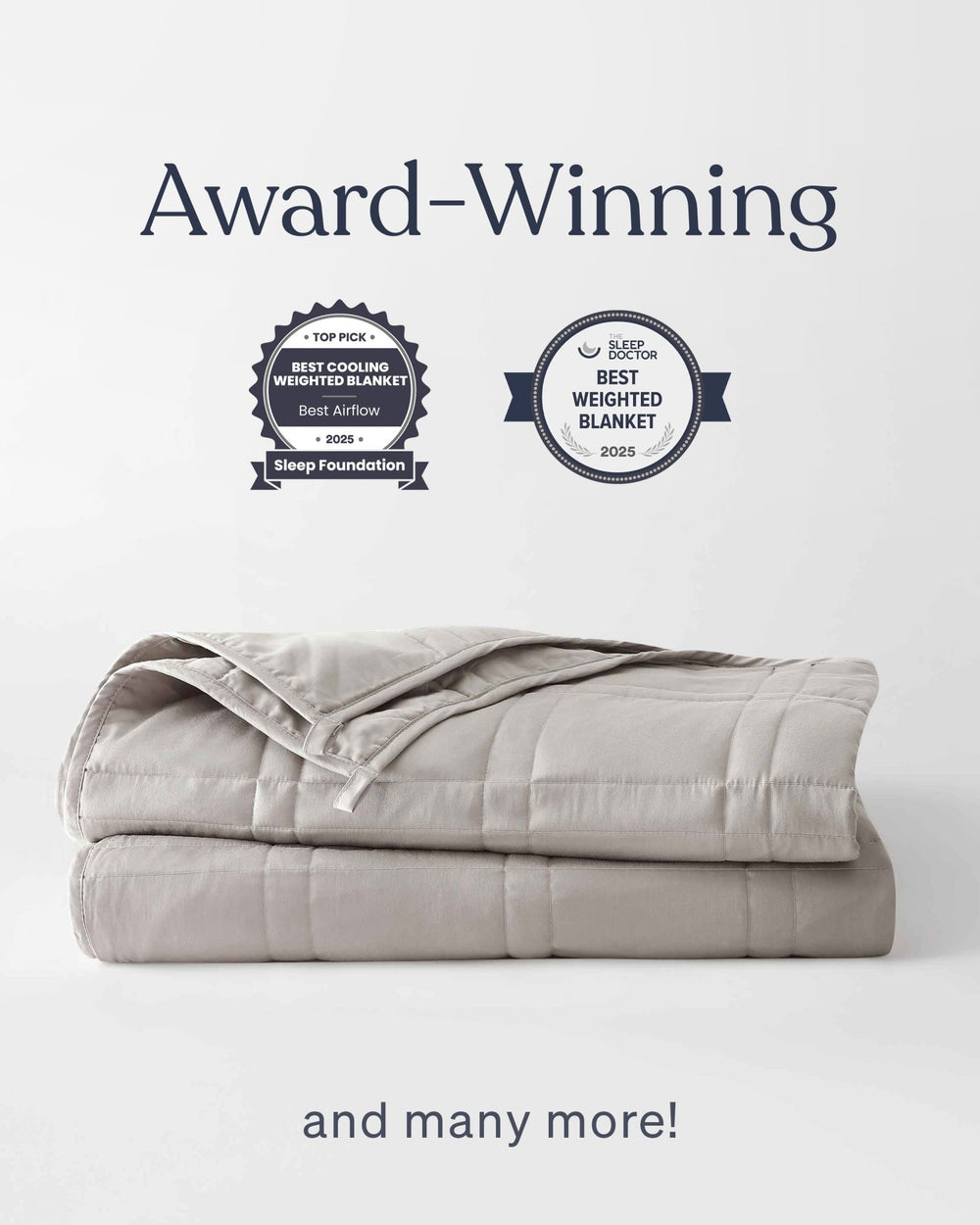 Weighted Comforters - Queen & King Sizes - 15LBS, 20LBS, 25LBS - Quahog Bay Bedding