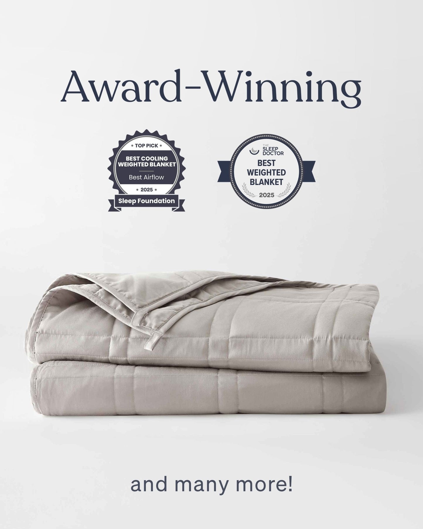 Weighted Comforters - Queen & King Sizes - 15LBS, 20LBS, 25LBS - Quahog Bay Bedding
