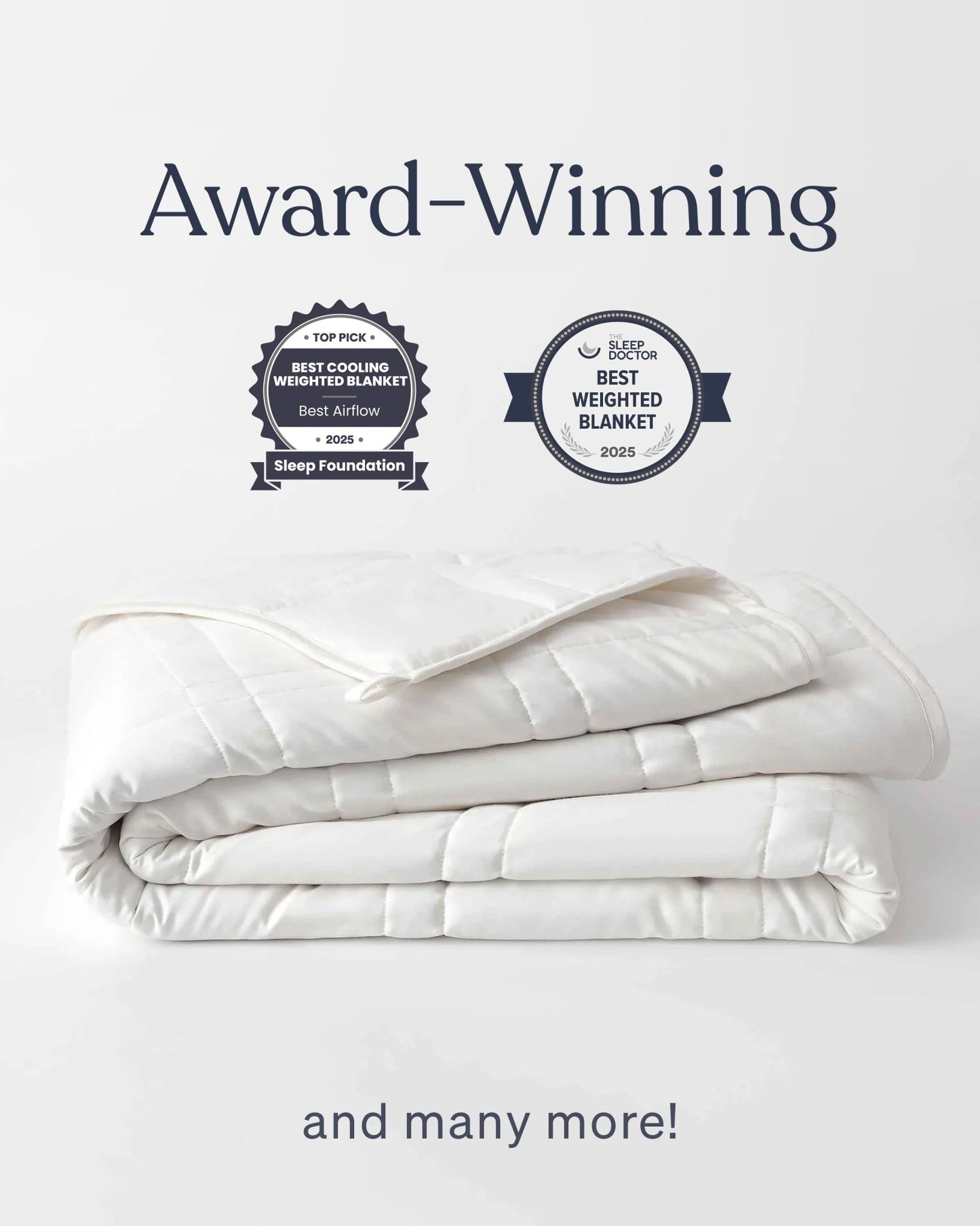 Weighted Comforters - Queen & King Sizes - 15LBS, 20LBS, 25LBS - Quahog Bay Bedding