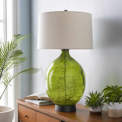 Westview Lime Green Glass Table Lamp - Quahog Bay Bedding