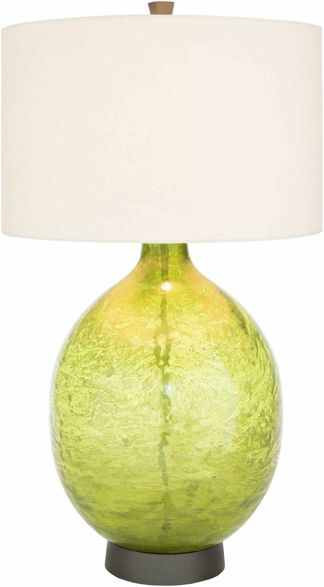 Westview Lime Green Glass Table Lamp - Quahog Bay Bedding