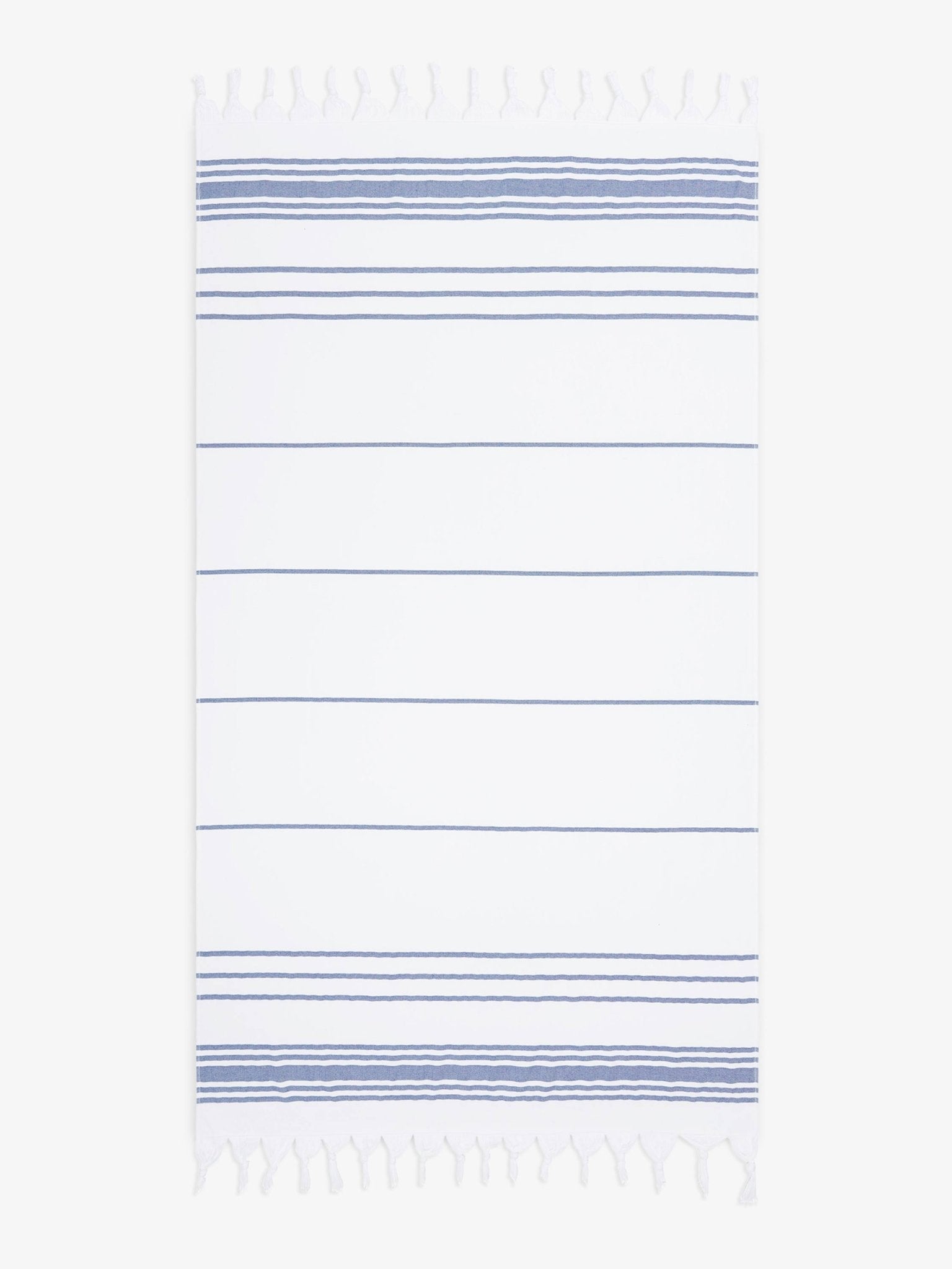 White Azul Classic Turkish Towel - Quahog Bay Bedding