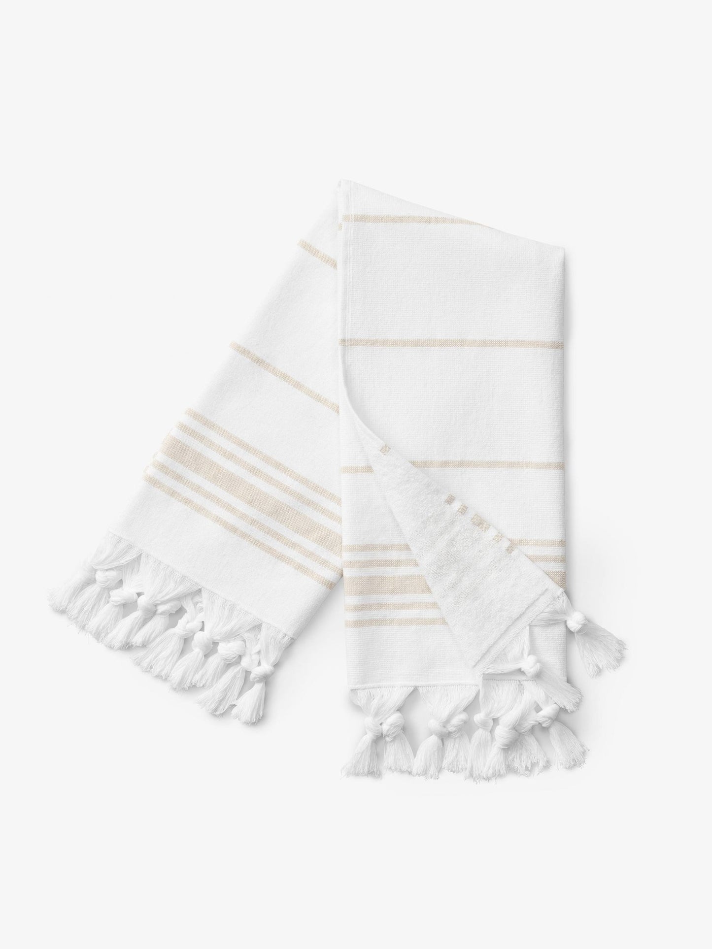 White Dune Classic Turkish Hand Towel - Quahog Bay Bedding