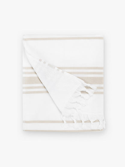White Dune Classic Turkish Towel - Quahog Bay Bedding