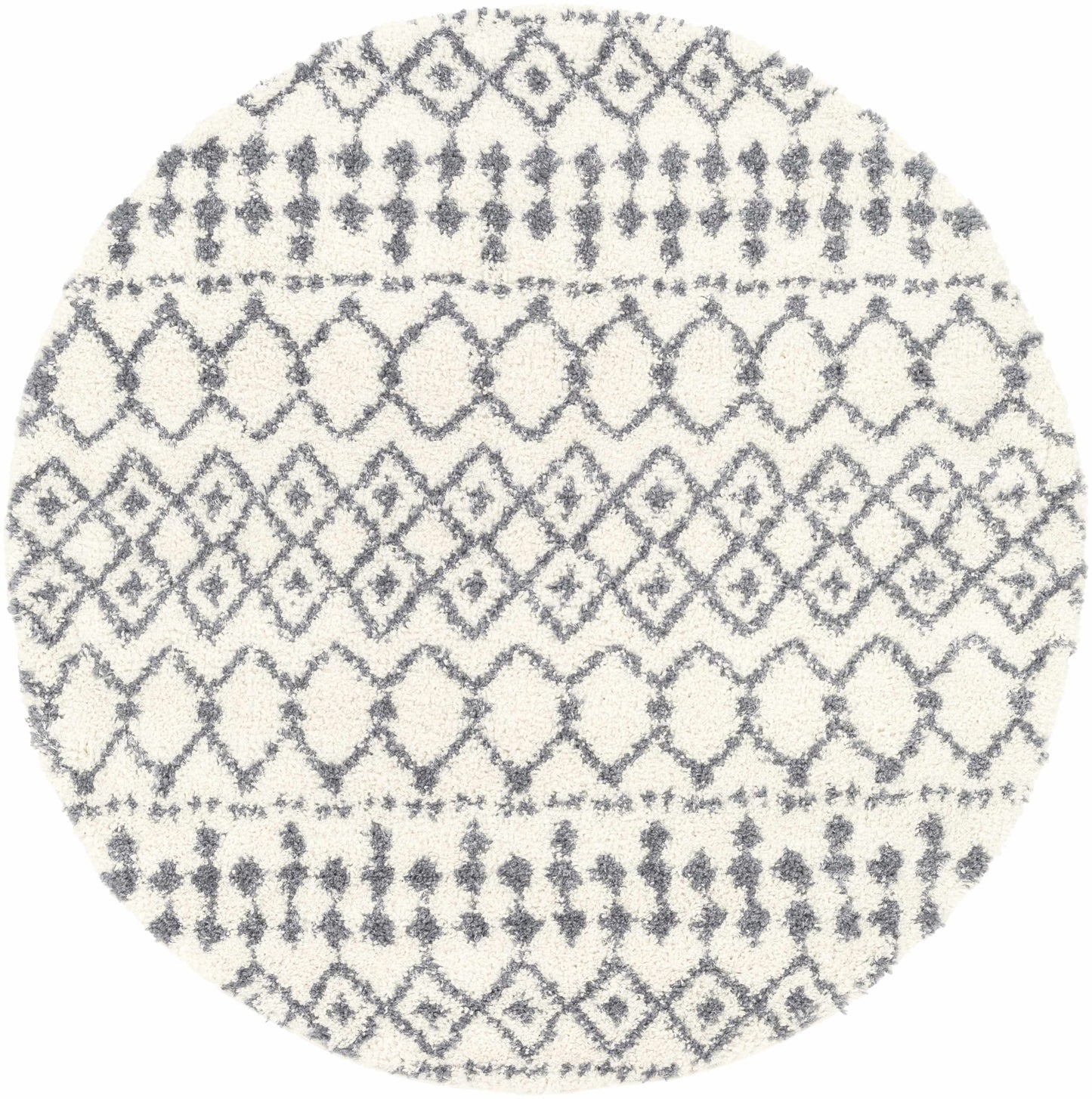 White Gray Navassa Rug - Promo - Quahog Bay Bedding