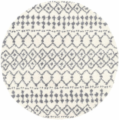 White Gray Navassa Rug - Promo - Quahog Bay Bedding