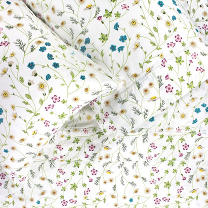Wildflower Sheet Set - Floral Sheet Sets - Quahog Bay Bedding