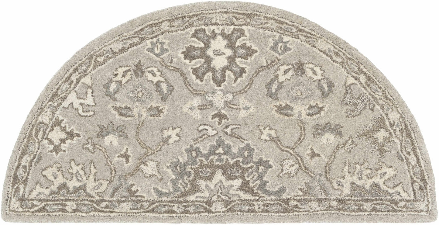 Willimantic Beige Thick Wool Rug - Quahog Bay Bedding