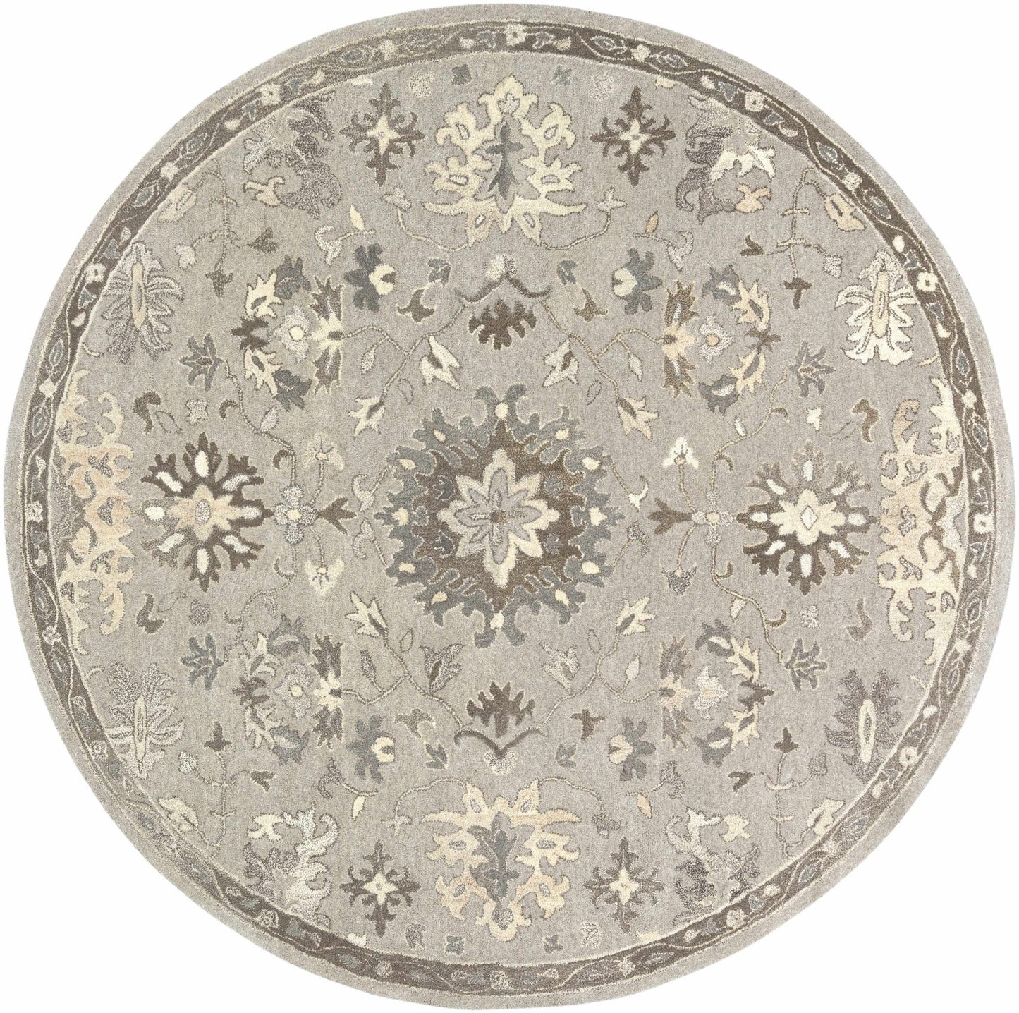 Willimantic Beige Thick Wool Rug - Quahog Bay Bedding