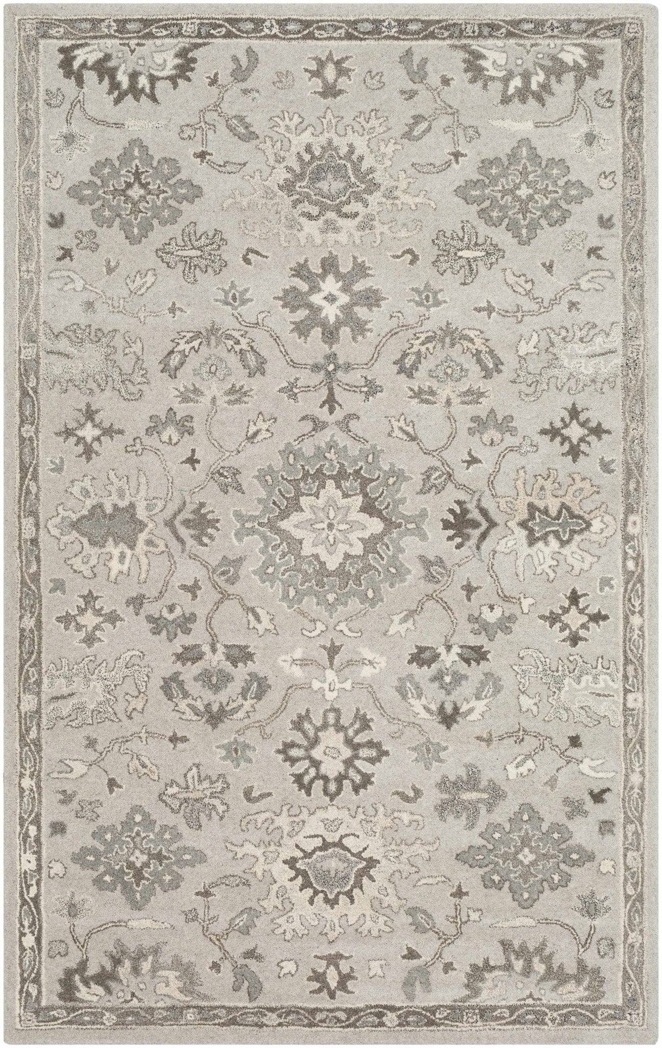 Willimantic Beige Thick Wool Rug - Quahog Bay Bedding