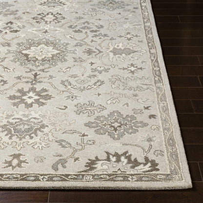 Willimantic Beige Thick Wool Rug - Quahog Bay Bedding