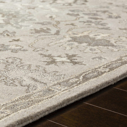 Willimantic Beige Thick Wool Rug - Quahog Bay Bedding