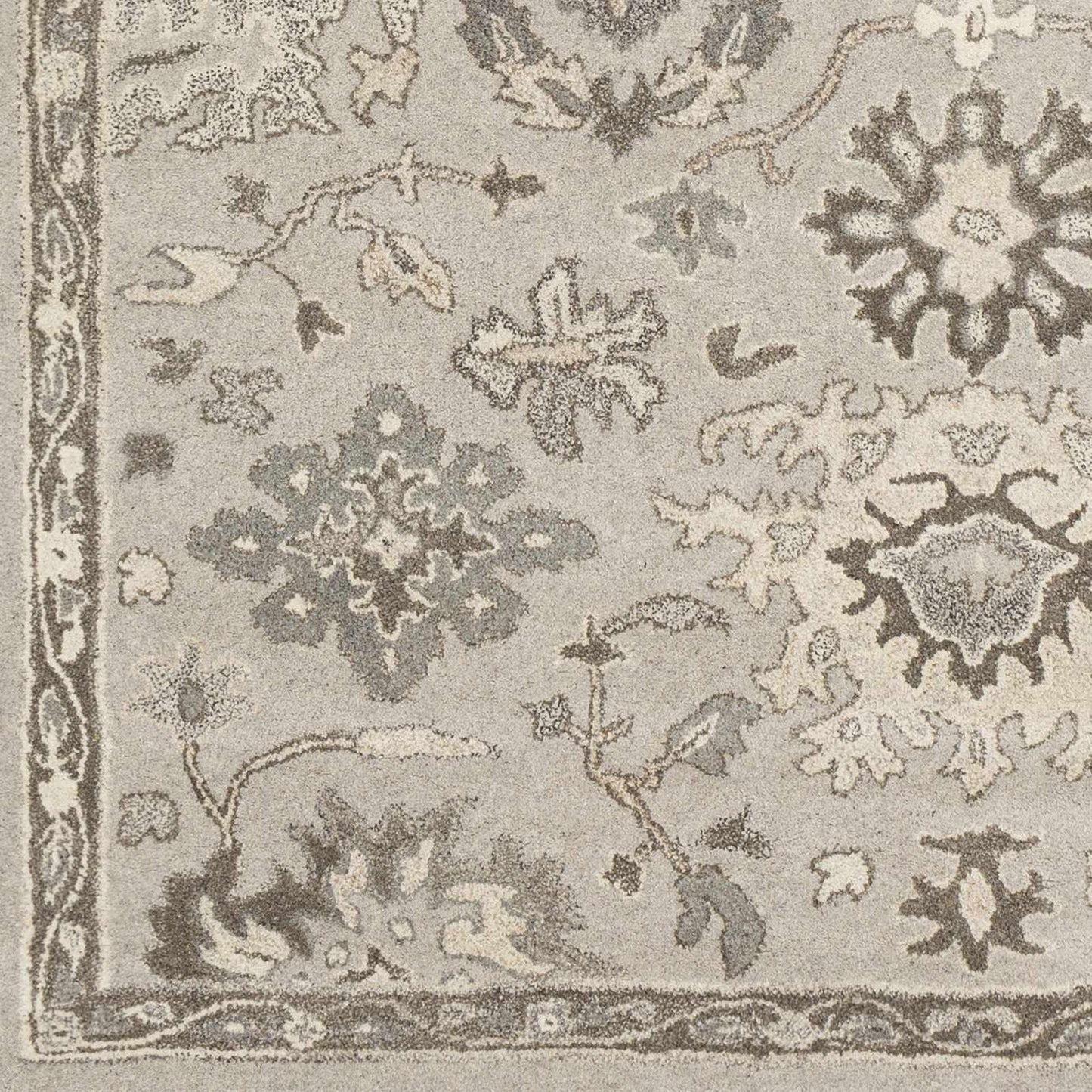 Willimantic Beige Thick Wool Rug - Quahog Bay Bedding