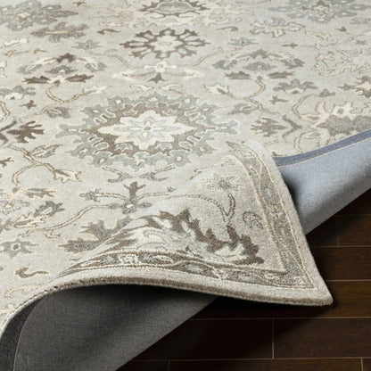 Willimantic Beige Thick Wool Rug - Quahog Bay Bedding