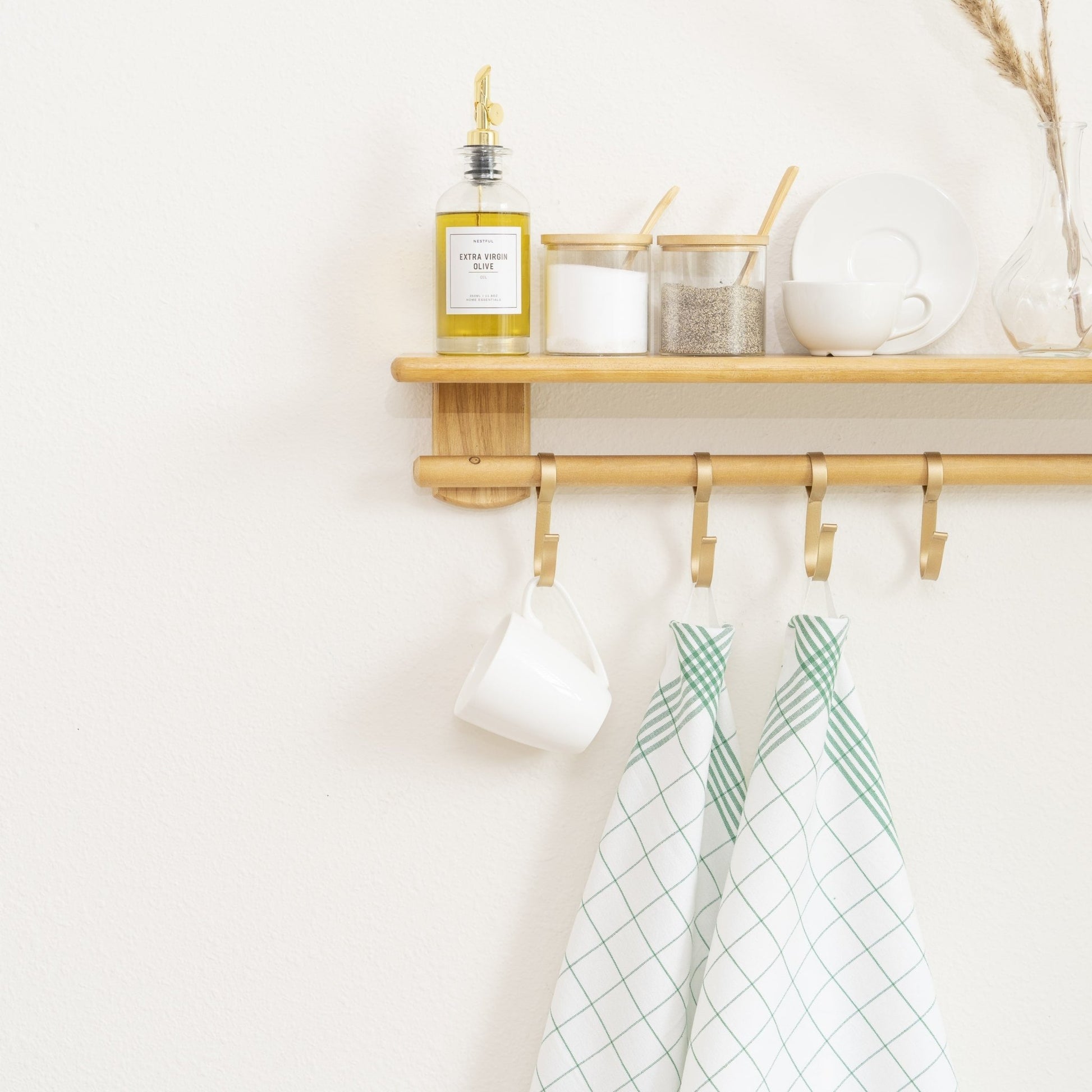 Windowpane Kitchen Towels - Quahog Bay Bedding