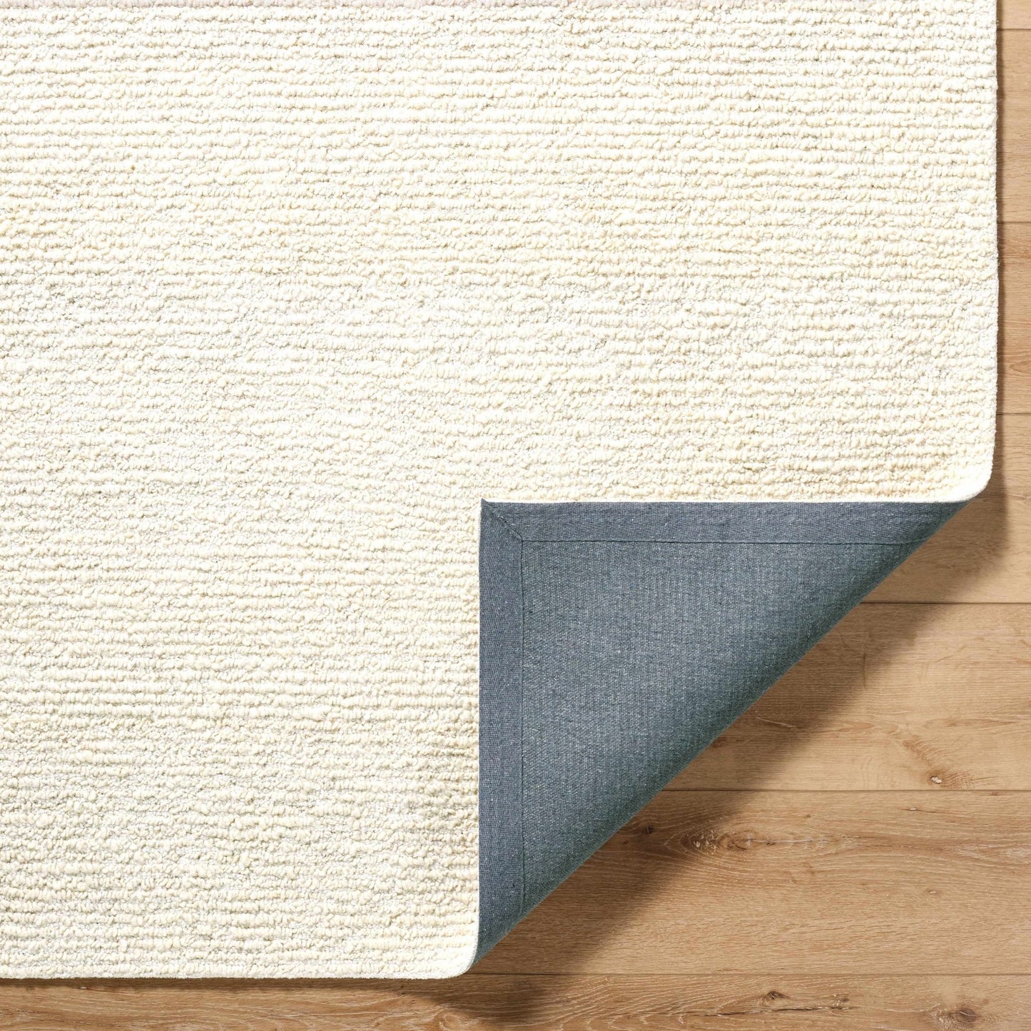 Winta Cream Wool Area Rug - Quahog Bay Bedding