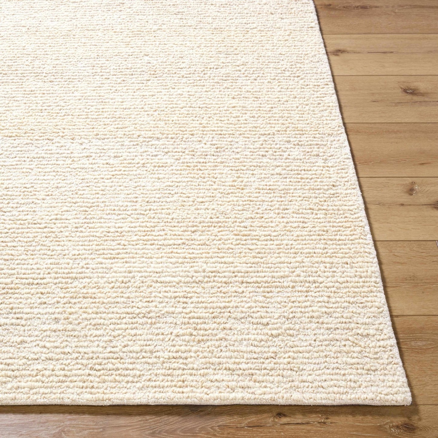 Winta Cream Wool Area Rug - Quahog Bay Bedding