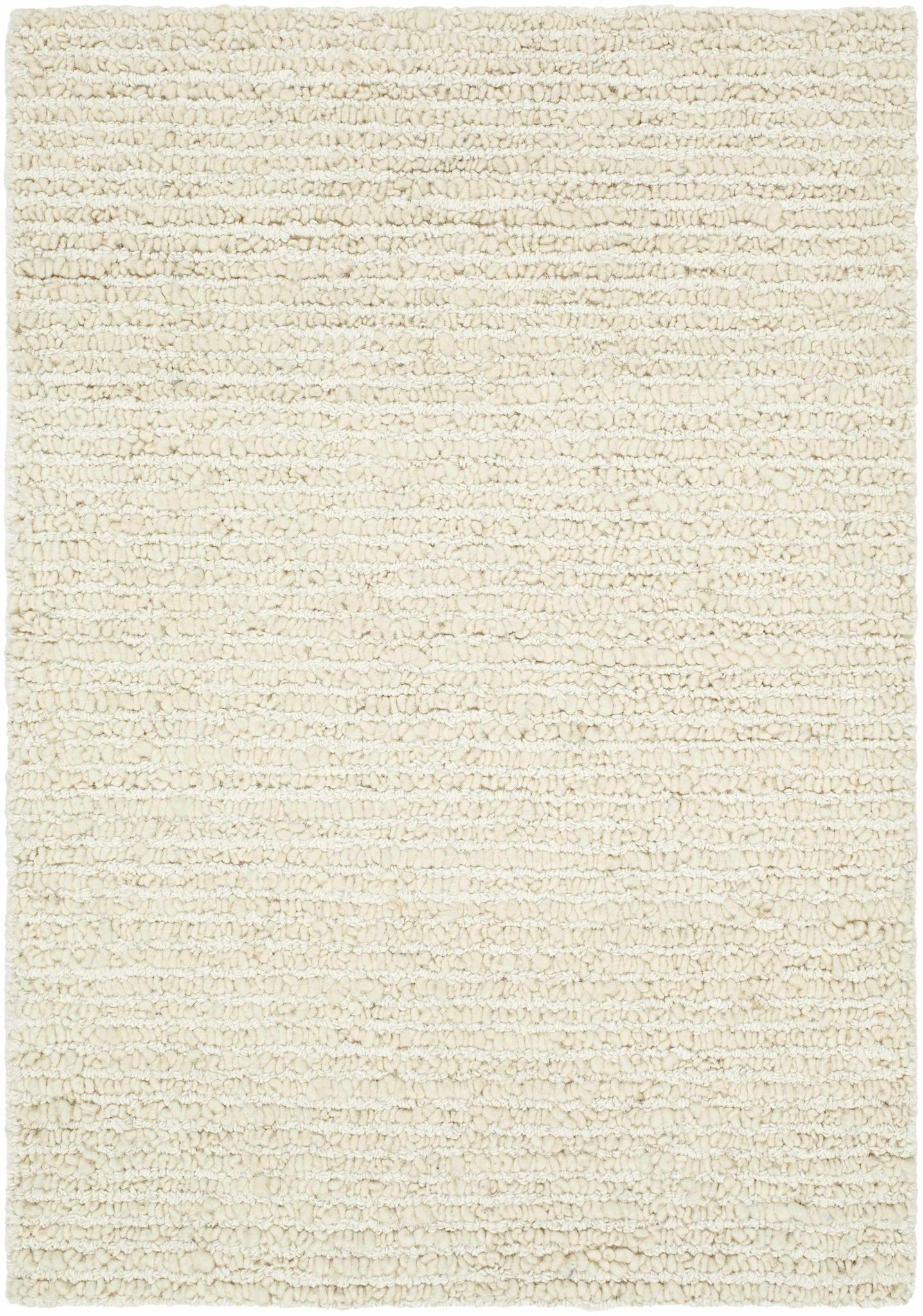 Winta Cream Wool Area Rug - Quahog Bay Bedding