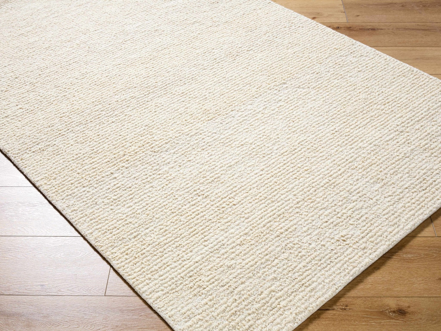 Winta Cream Wool Area Rug - Quahog Bay Bedding