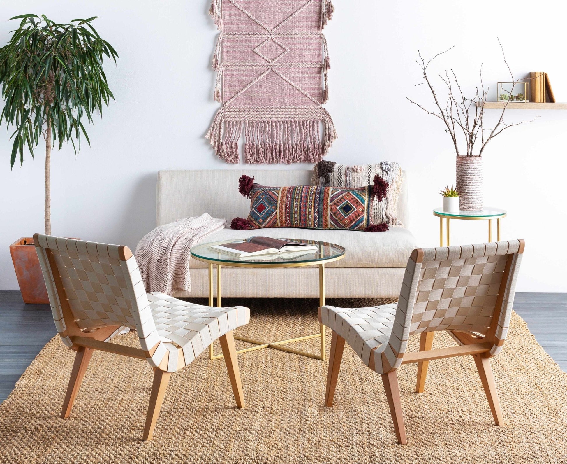 Witmer Handwoven Wall Hanging - Quahog Bay Bedding