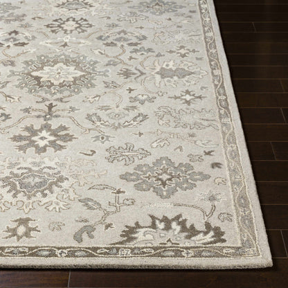 Willimantic Beige Thick Wool Rug