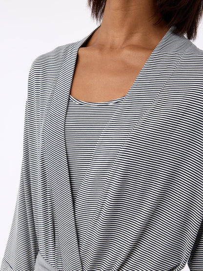 Women's Bamboo Stretch-Knit Kimono Robe - Quahog Bay Bedding