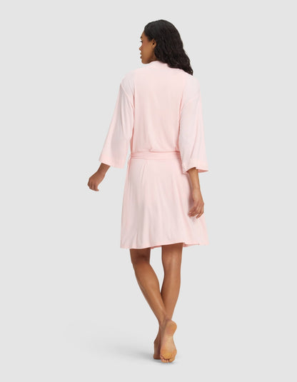 Women's Bamboo Stretch-Knit Kimono Robe - Quahog Bay Bedding