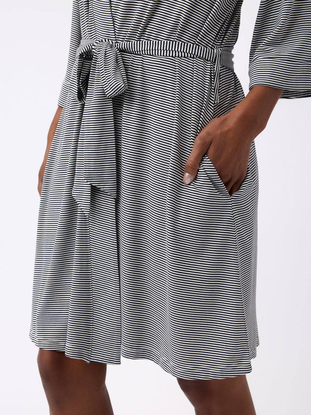 Women's Bamboo Stretch-Knit Kimono Robe - Quahog Bay Bedding