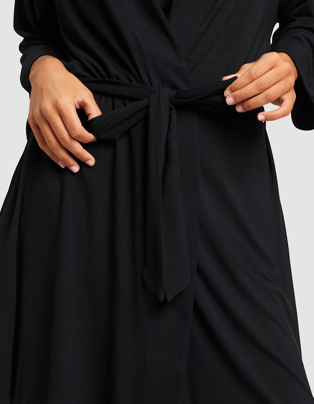 Women's Bamboo Stretch-Knit Kimono Robe - Quahog Bay Bedding