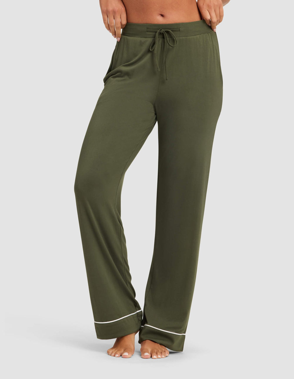 Women's Bamboo Stretch-Knit Long Sleeve Pajama Set - Quahog Bay Bedding