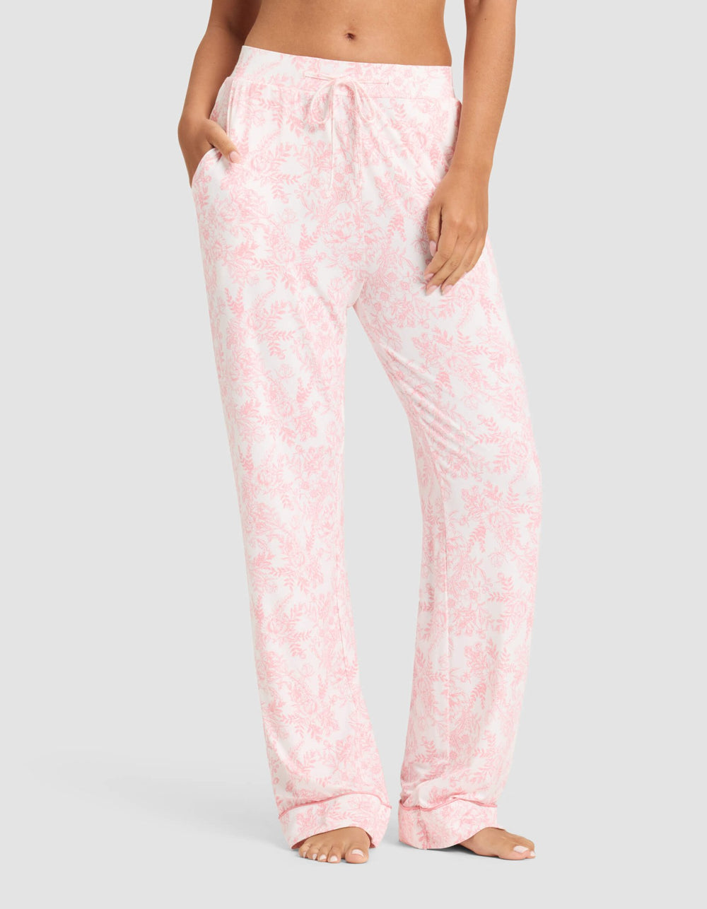 Women's Bamboo Stretch-Knit Long Sleeve Pajama Set - Quahog Bay Bedding