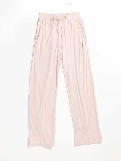 Women's Bamboo Stretch-Knit Long Sleeve Pajama Set TALL - Quahog Bay Bedding
