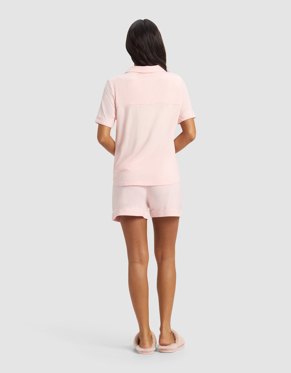 Women's Bamboo Stretch-Knit Short Sleeve Pajama Set - Quahog Bay Bedding