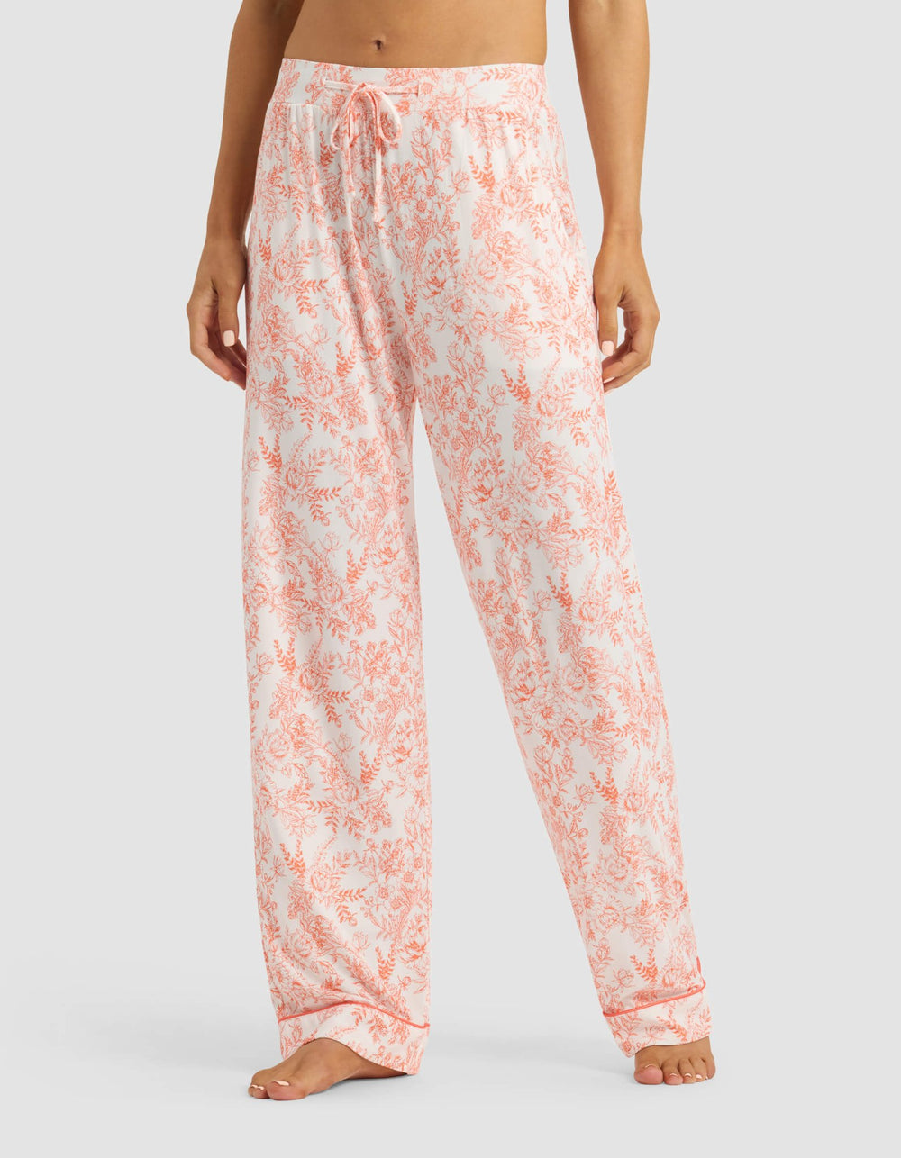 Women's Bamboo Stretch-Knit Short Sleeve & Pant Pajama Set - Quahog Bay Bedding