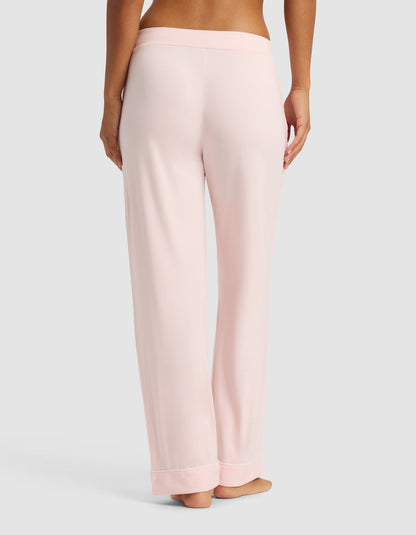 Women's Bamboo Stretch-Knit Short Sleeve & Pant Pajama Set - Quahog Bay Bedding