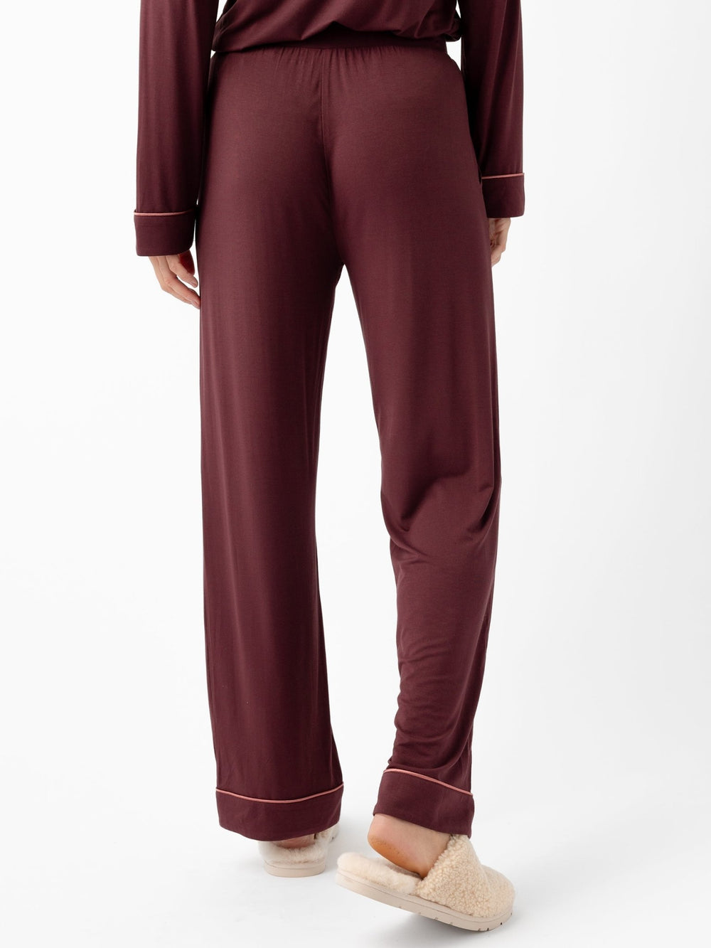 Women's Bamboo Stretch-Knit Short Sleeve & Pant Pajama Set - Quahog Bay Bedding