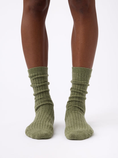Women's Plush Lounge Calf Sock 3-Pack - Quahog Bay Bedding