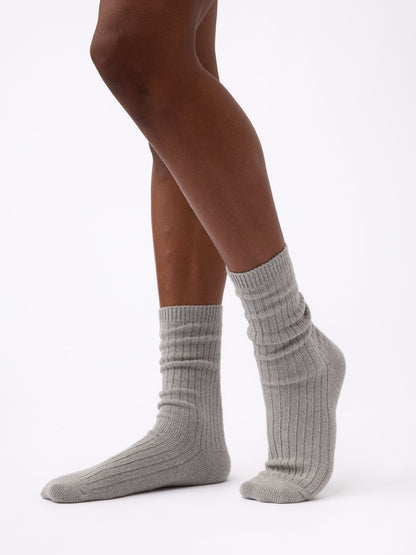 Women's Plush Lounge Calf Sock 3-Pack - Quahog Bay Bedding