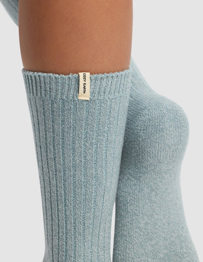 Women's Plush Lounge Calf Sock 3-Pack - Quahog Bay Bedding