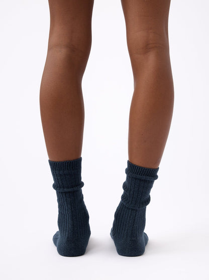 Women's Plush Lounge Calf Sock 3-Pack - Quahog Bay Bedding